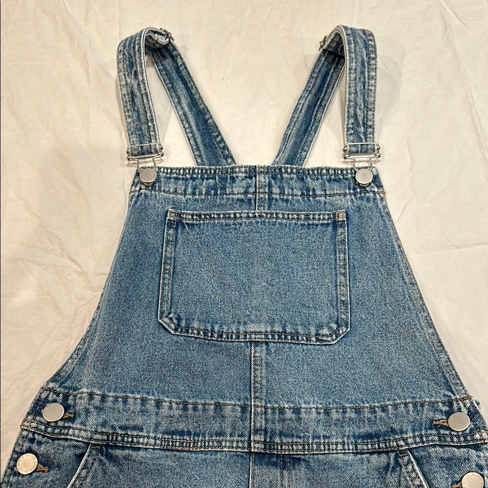 Vintage Denim Overall Dress